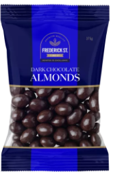 Frederick St Finest Dark Chocolate Almonds 375G
