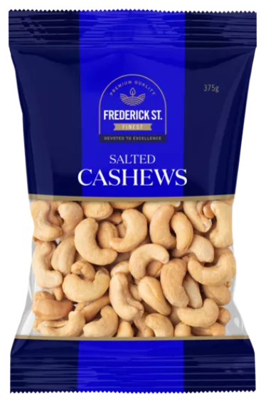 Frederick St Finest Salted Cashews 375g
