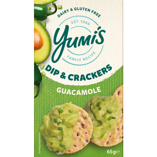 Yumis Guacomole & Crackers 65g