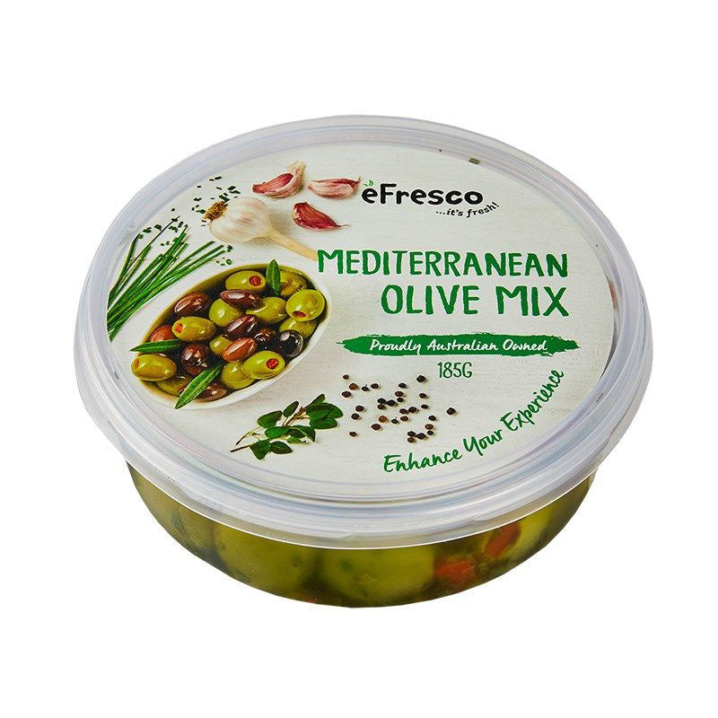 Efresco Mediterranean Olives 185g