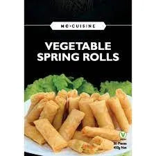 MC Cuisine Vegetable Spring Rolls 450g