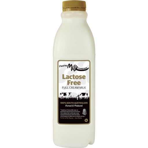 Fleurieu Milk Lactose Free 1lt