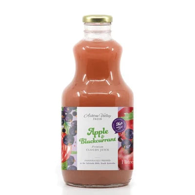 Ashton Valley Apple & Blackcurrant Juice 1LT
