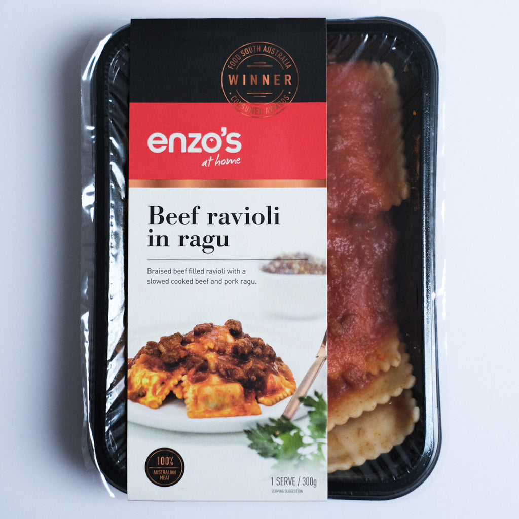Enzo's Heat & Eat Ravioli 300g