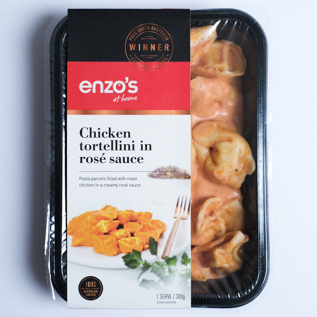 Enzo's Chicken Tortellini in Rose Sauce 300g