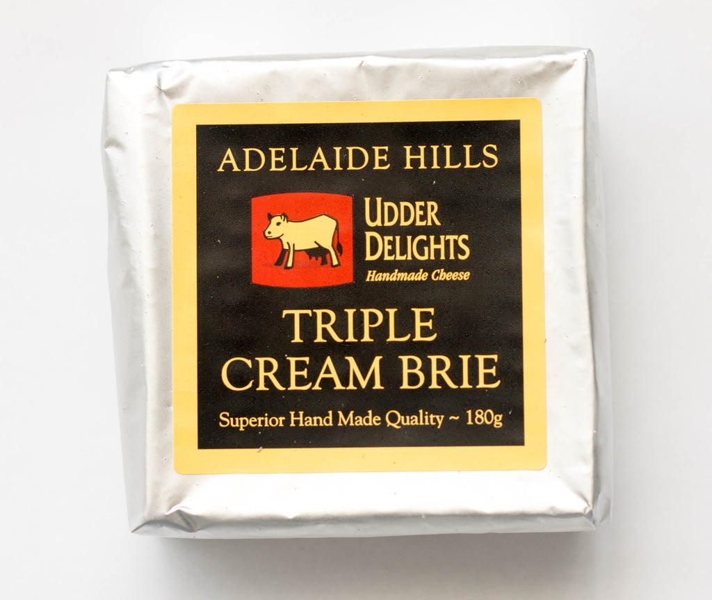Udder Delights Triple Cream Brie 180g