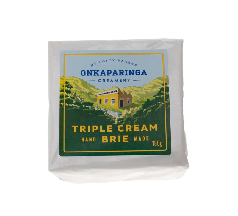 Onkaparinga Creamery Triple Cream Brie 180g