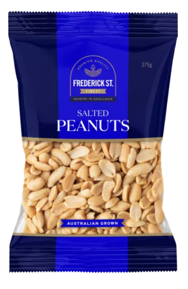 Frederick St Salted Peanuts 375g