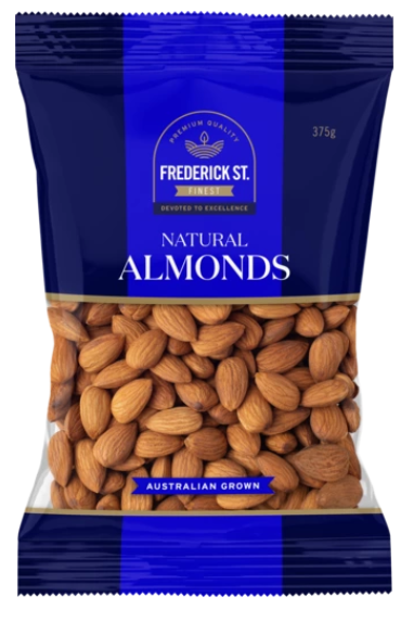 Frederick St Finest Natural Almonds 375g