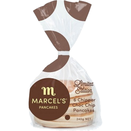 Marcels Choc Chip Pancakes 6pk 240g