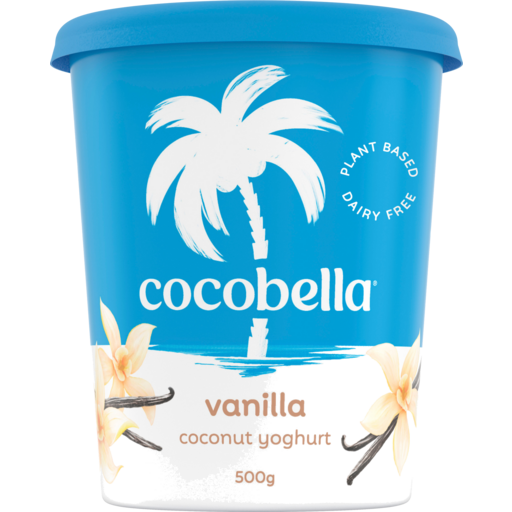 Cocobella Dairy Free Coconut Yoghurt Vanilla 500g