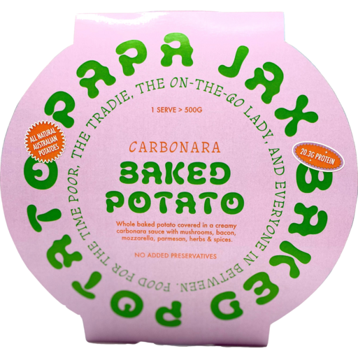 Papa Jax Baked Potato Carbonara 500g