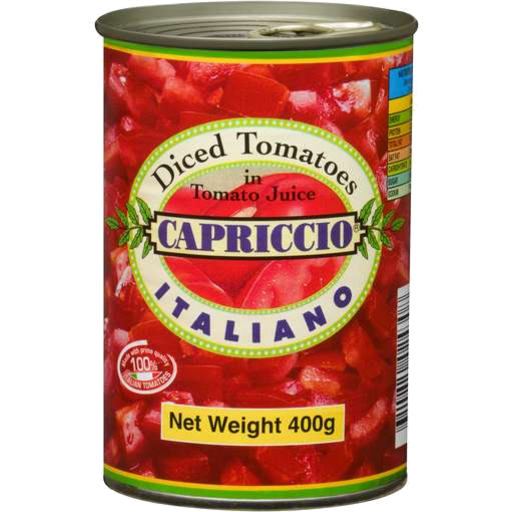 Capriccio Diced Tomatoes 400g