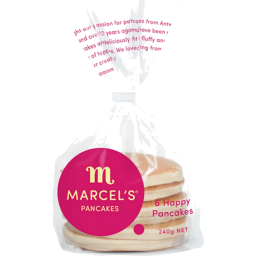 Marcels Happy Pancakes 6pk 240g