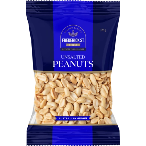 Frederick St Unsalted Peanuts 375g