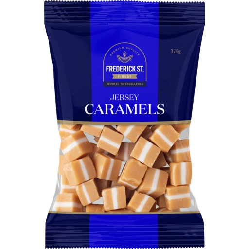 Frederick St Finest Jersey Caramels 375G