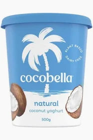 Cocobella Dairy Free Coconut Yoghurt Natural 500g