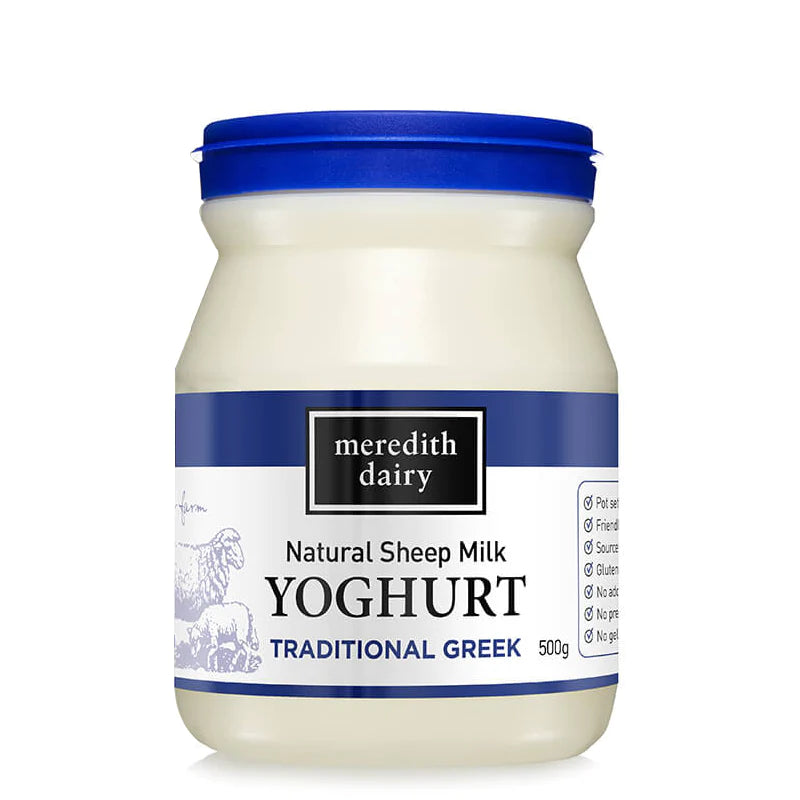 Meredith Dairy Natural Sheep Yoghurt (Greek) 500g