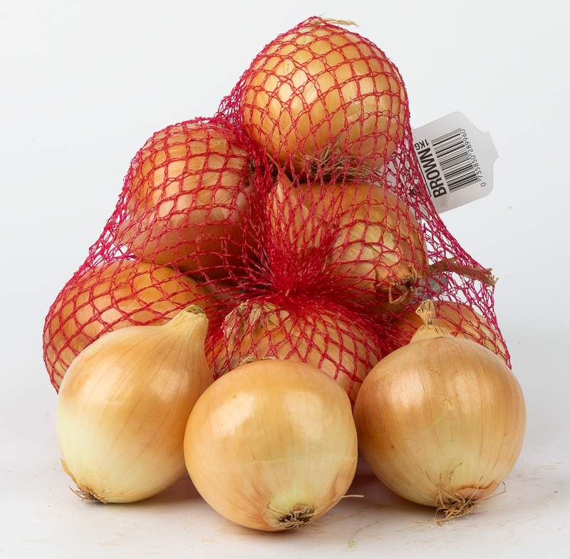 Onion Brown 1kg bag
