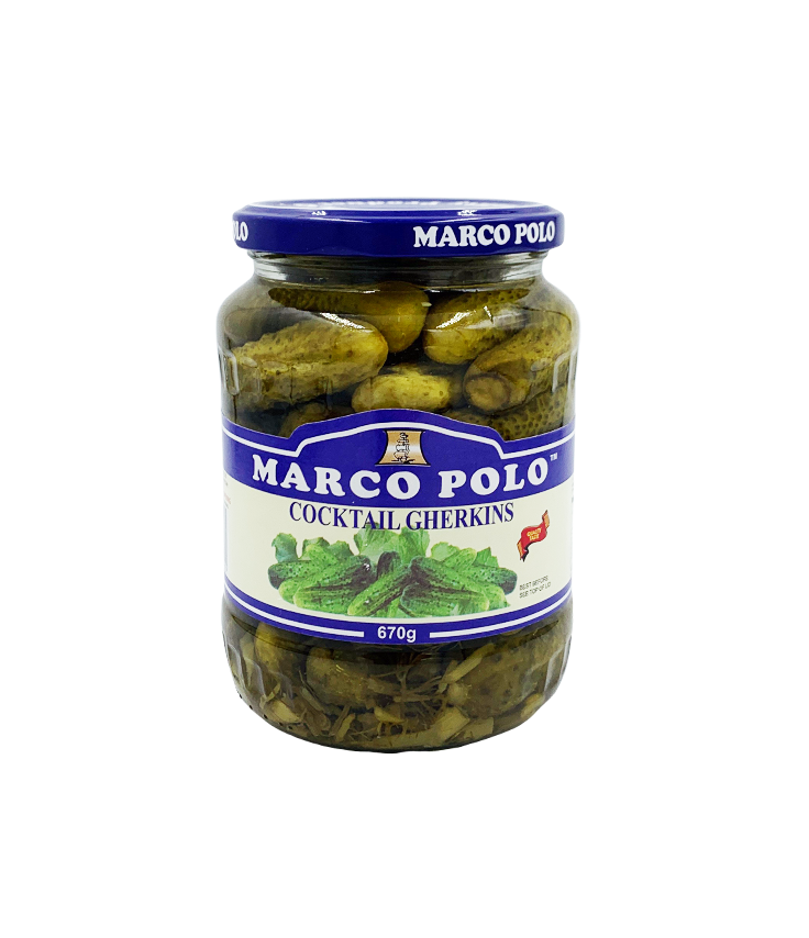 Marco Polo Dill Gherkins 670g