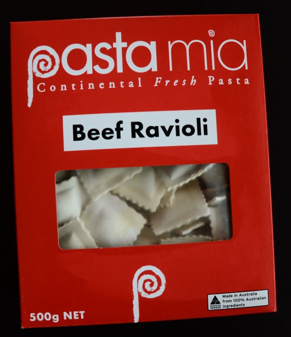 Pasta Mia Beef Ravioli 500g