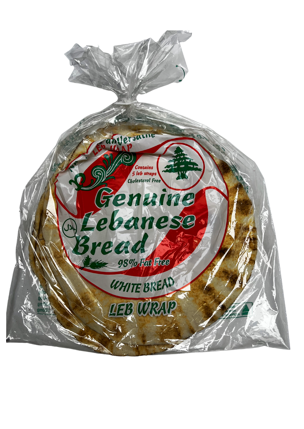 Lebanese Bread Wraps White