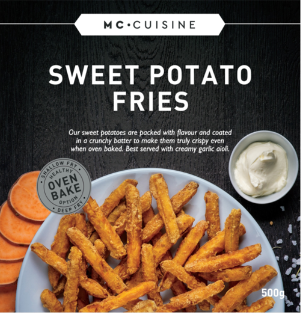 Mc Cuisine Sweet Potato Fries 500g