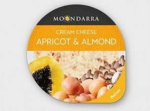 Moondarra Apricot & Almond Cream Cheese 200g