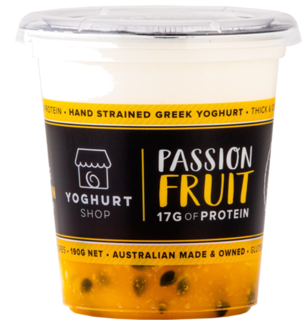 The Yoghurt Shop Passionfruit 190g