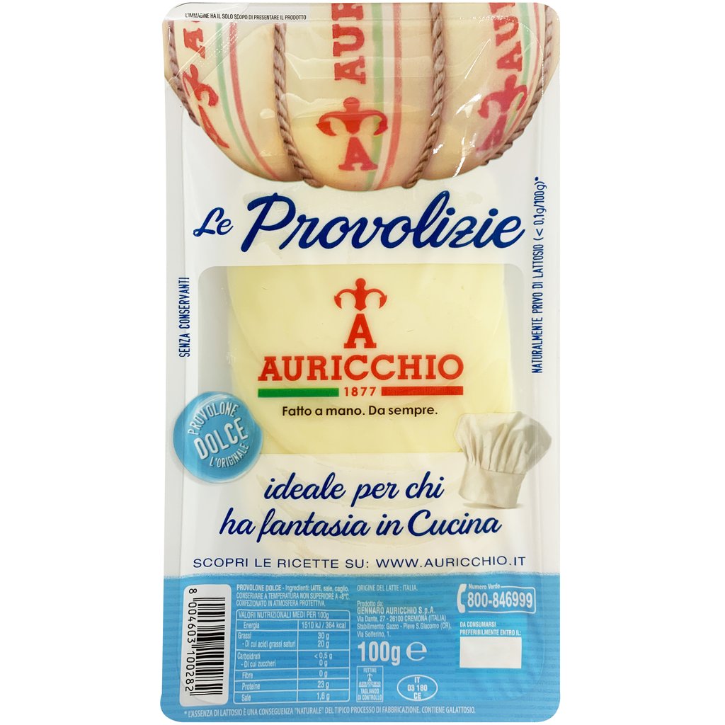 Auricchio Provolone Dolce Slices 100g