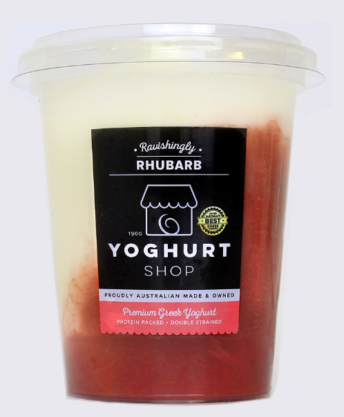 The Yoghurt Shop Rhubarb 190g