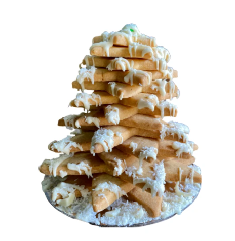 Dulwich Shortbread Christmas Tree Stack